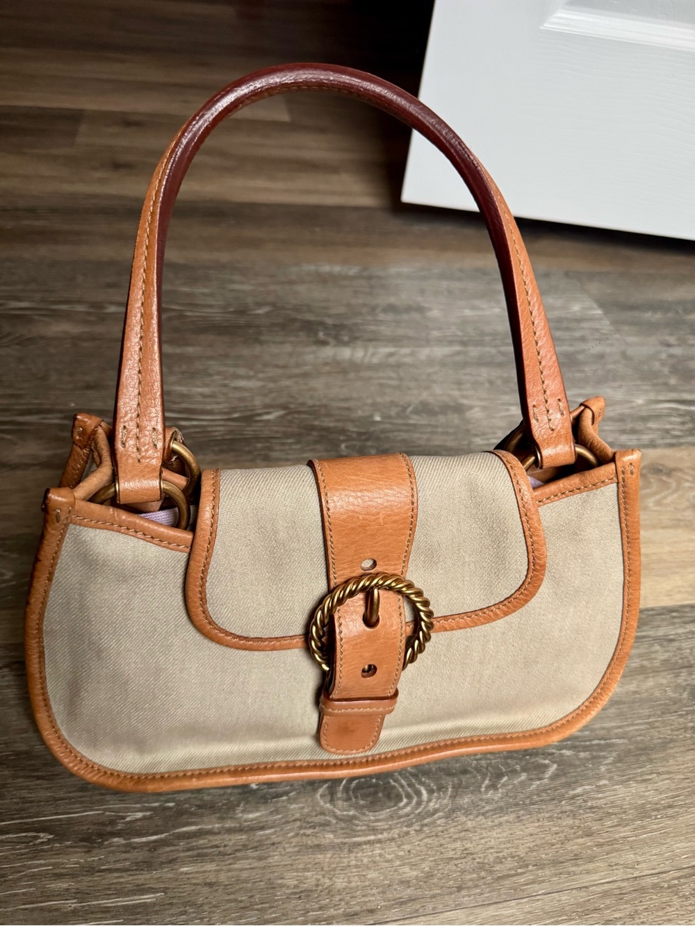 Miu Mui Classic cloth/leather Shoulder Bag